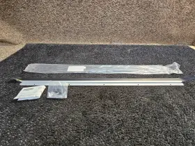 8197aa-36 194555845848 Zero 8197aa 36 Inch Clear Anodized Door Sweep With Lip Neoprene