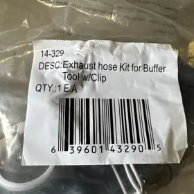 14-329 31 Incorporated Tire Buffer Exhaust Hose Kit Inc Clip