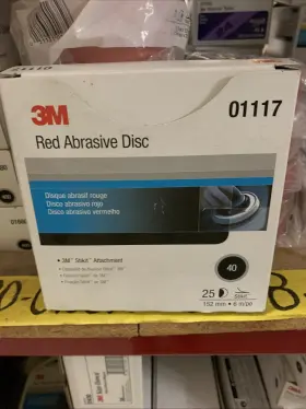 40grit 3m 01117 Stikit 6in Sanding Discs 25count