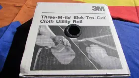 051144-05028 3m Unused Roll Of 1.5in X 50yds Elek-tro-cut Utility Cloth Part #051144-05028