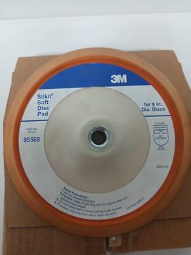 3m 05568 Stikit Backup Pad 8 Inch Soft Psa Disc 5/8-11 Auto Body Sanding