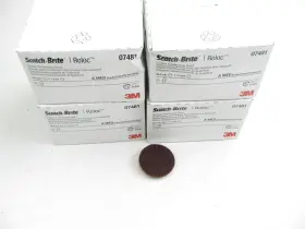 07481-100 3m 100 Pcs - 07481 Scotch-brite Roloc Surface Conditioning Disc 2 Inch Medium