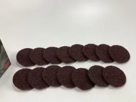 07481-15 3m 15 Discs - 07481 Scotch-brite Roloc 2 Inch Surface Conditioning Medium Grade Disc