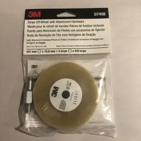07498 3m Stripe Off Wheel With Attachment Hardware Pinstripe Vinyl Decal Remover