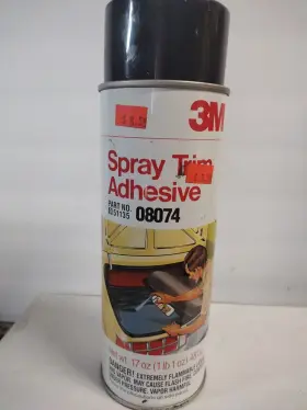 08074 3m Vintage Spray Trim Adhesive #08074 Near Full 17oz/1lb 1oz