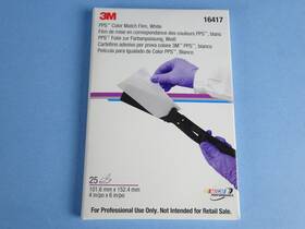 3m 16417 Color Match Film 25 Pack White. New