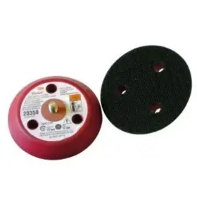 20350 3m Hookit Clean Sanding Low Profile Disc Pad External 3 Holes Red Foam