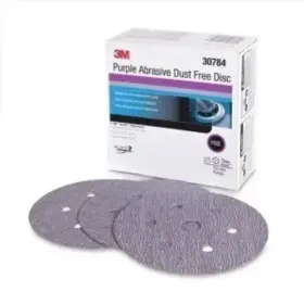 30786 3m Purple Abrasive Disc Dust Free 6 Inch 40 Grit
