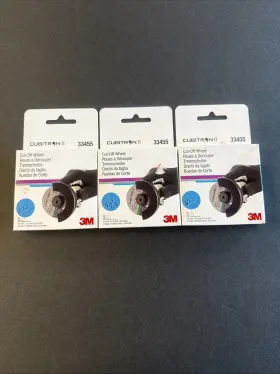 33455 3m Cut-off Wheel 5/pack 3 Pack Lot