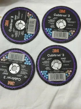 33457 3m Cubitron 3 Cut-off Wheel 75mm X1.6 Mmx 9.53mm. - 5 Per Pack