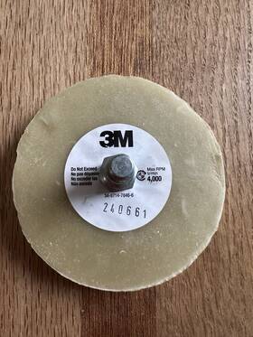 3m 34-8714-8113-0 Adhesive /remover Eraser Wheel