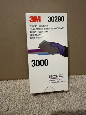 3m-30290 3m Trizact Hookit P3000 Grit Foam Sheets
