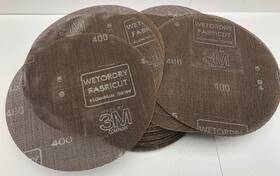 3m 5084 Wetordry Fabricut 90 Sheets Count 400 Grit 8 Inch Discs Huge Lot Aluminum Oxide