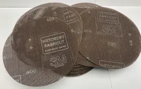 5084 3m Wetordry Fabricut 90 Sheets Count 400 Grit 8 Inch Discs Huge Lot Aluminum Oxide