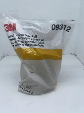 Mmm.9312 3m Stikit Gold Abrasive Disc Roll 09312 120 6-inch 150mm 1 Inch Core