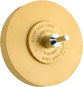 Ai-0020 8milelake 4 Inch Rubber Decal Remover Eraser Wheel With Drill Adapter Arbor For Pinstripe