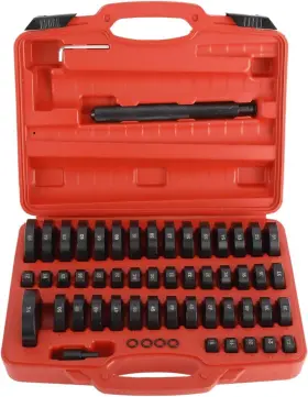 Sz6431a 8milelake 52pcs 18mm To 65mm Bearing Seal Ring Driver Kit Bushing Hydraulic Press Tool Set