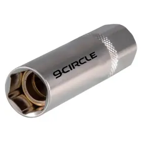 81282 9 Circle 3/8 Inch Drive 14 Mm Standard 6-point Magnetic Spark Plug Socket