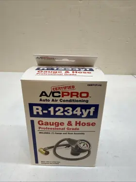 Certyf102 Ac Pro Refrigerant Gauge And Hose
