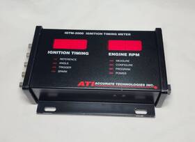 Accurate Technologies Inc Igtm-2000 Ati Ignition Timing Meter Rpm Display Tested