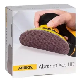 Ac241120 Ace 842028061911 Mirka Abrasives Abranet 6 Inch Grip 120g 50-pk #ac241120