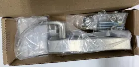 3080-01-0-3u-00-32d Adams Rite Modern Lever X Universal Entry Trim Curved Handle