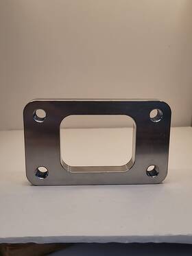 Ael Supply Ael-t3-ss T3 Turbo Inlet Flange - 1/2 Inch Thick 304 Stainless Steel Billet Usa