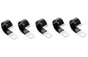 Fcm3488 Aeroquip Line Clamp - Adel 15/16 In Id Vinyl Coated Steel Set Of 5