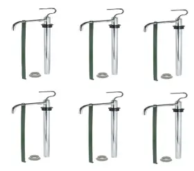 Aes Industries 840998104614 745 5-gallon Pail Pump With Metal Strap 6 Pack