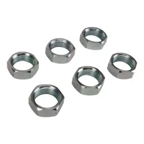 101431 Afco Reduced Diameter Steel Jam Nuts 5/8-18 Lh Pack/6