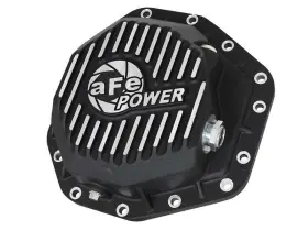 Afe Power 802959464731 Pro Ser Rear Diff Cover Black With Mach Fins 2017 Ford Diesel Trucks V8-6