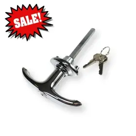13-0105 Aftermarket New 55 56 57 Chevy Station Wagon Tailgate T Handle 1955 1956 1957 Chevrolet