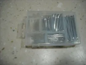 C556 Aj 144 Pc Large Cotter Pin Assortment Keys Safety Retainer Pins Set