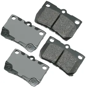 Act1113 Akebono Brake Corporation Pads Rear Lexus Gs300 Gs350 06-11