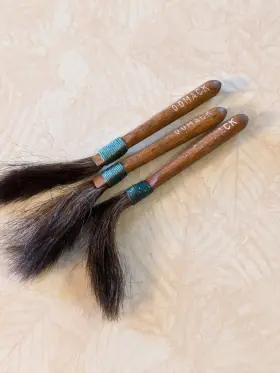 Andrew Mack & Son 635909632269 3- 00 Squirrel Hair Sword Striper Pinstriping Brushes Series 20 Head 7/16