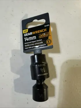 Kdt84464 Apex 84464 Gearwrench 3/8 Inch Drive 6 Point Pinless Universal Impact Socket - 14mm