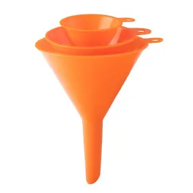 Arcan 613364221587 Tools 3-piece Multi-purpose Funnel Set Orange