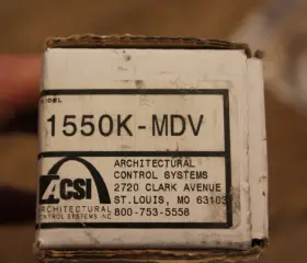 1550k-mdv Architectural Control Systems Motor Drive Elr Kit/ Von Duprin 33/99