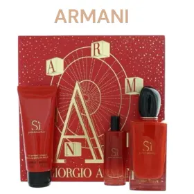 Gswarmanisipassi3p34 Armani Code Si Passione By Giorgio 3 Piece Gift Set - 3.4 Oz Eau De Parfum Spr