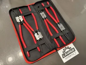94222 Astro Pneumatic Tool 13 Inch 4pc Large Internal/external Snap Ring Pliers