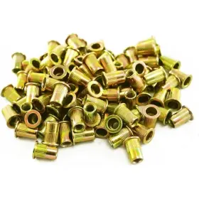 Rn6m  Astro Pneumatic Tool Steel Rivet Nuts M6 Size 6mm Thread 100-piece Pack