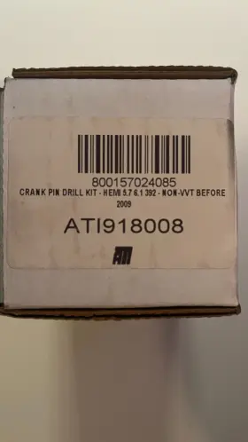 Ati918008 Ati Crankshaft Pin Drill Fixture Kits Hemi 5.7l 6.1l & 6.4l Non-vvt