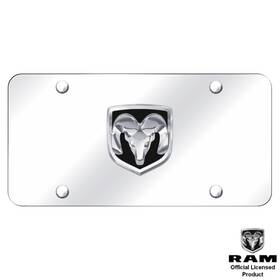 Au-tomotive Gold 718544217692 Au-tomotive Ram Oem Logo Chrome On Plate