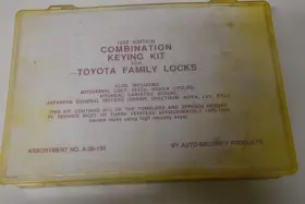 A-30-150 Auto Security Products A30110 1992 Edition Keying Kit For Toyota Family Of Locks
