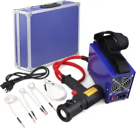 Mmt225-2 Autoand Used 1500w Magnetic Induction Heater Kit Automotive Flameless Heat Tool 4 Coils