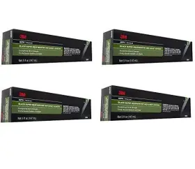 08008 Auveco 6547 3m Super Black Weather-strip And Gasket Adhesive Four 5 Oz Tubes