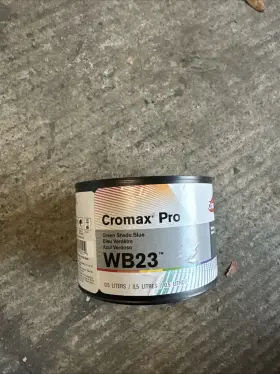 Wb23 Axalta Cromax Pro Green Shade Blue 0.5 Litters Water-borne