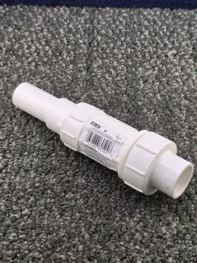 160-504 B&k Qty 4 3/4-inch Pvc Expandable Repair Coupling Ez Span 160psi White