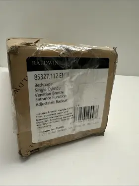85327112entr Baldwin 85327.entr Bethpage Single Cylinder Solid Brass V.bronze Parts Only