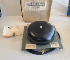720-1250 Balkamp Napa Driveway Gas Station Signal Bell Free Shipping